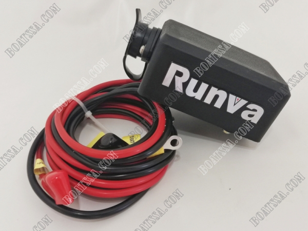 RUNVA T3500S SR 12V ELECTRIC SYNTHETIC ROPE WINCH BOATS SA ONLINE