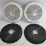 FUSION 6.5 INCH XS SERIES 200W MARINE SPEAKERS WHITE & BLACK COVERS – 3