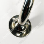 HANDRAIL WITH FLANGE END 500mm x 22mm