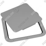 INSPECTION HATCH 380mm x 380mm GREY wRemovable Cover -2
