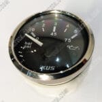 KUS OIL PRESSURE GAUGE BLACK FACE 52MM-3