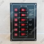 MARINE SWITCH PANEL 6 WAY WITH FUSE – 1