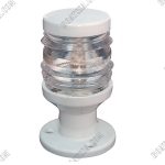 PEDESTAL LIGHT ALL ROUND 360° WITH WHITE HOUSING