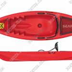 SEAFLO KAYAK CHILD RED UP TO 55KG – 2