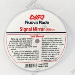 SIGNALING MIRROR WITH RED DOT Ø86mm