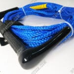 SKI ROPE WITH PLASTIC HANDLE 8mm x 25m BLUE