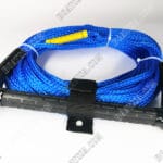 SKI ROPE WITH PLASTIC HANDLE 8mm x 25m BLUE 4
