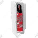 STORAGE CASE FOR FIRE EXTINGUISHER 1kg WHITE wDoor-2