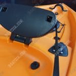 Seaflo Fishing Kayak with Split Oars – Orange – 5